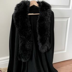 Faux fur classy cardigan FIRORENTINA